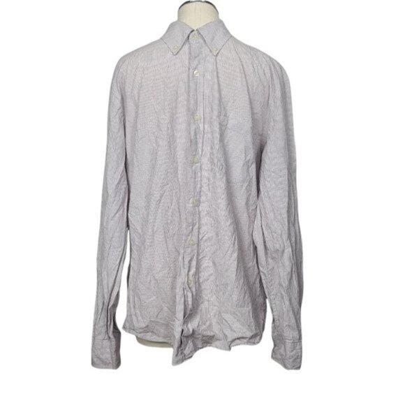 J. Crew Factory Tailored Fit Washed Casual Cotton Button Down Long Sleeve Shirt - Picture 1 of 8